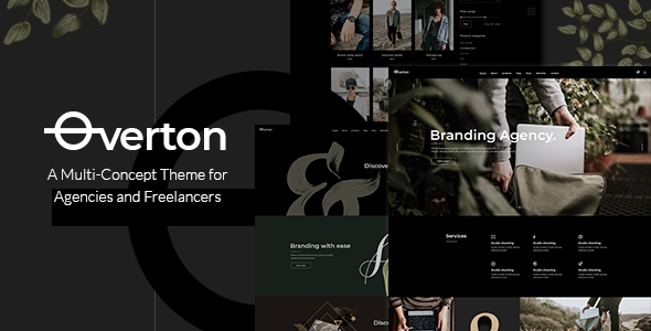 Overton – Creative Theme for Agencies and Freelancers 1.4
