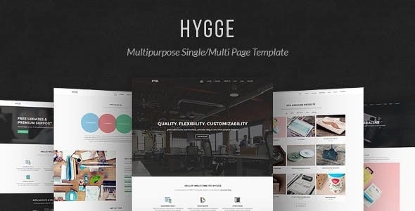 Hygge – Multipurpose Single/Multi Page Template 1.0.11