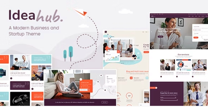 Ideahub – Modern Startup Theme 1.2