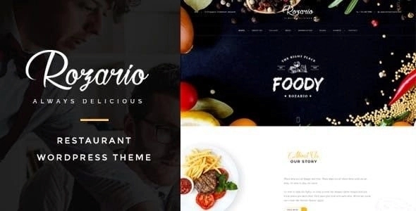 Rozario – Restaurant & Food WordPress Theme 1.4