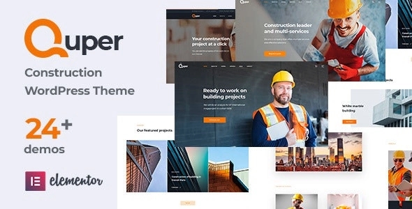 Quper – Construction and Architecture WP Theme 1.5