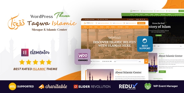 Taqwa - Islamic Center WordPress Theme 1.4.1