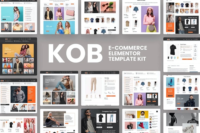 Kob – E-Commerce Elementor Pro Template Kit 1.0.0