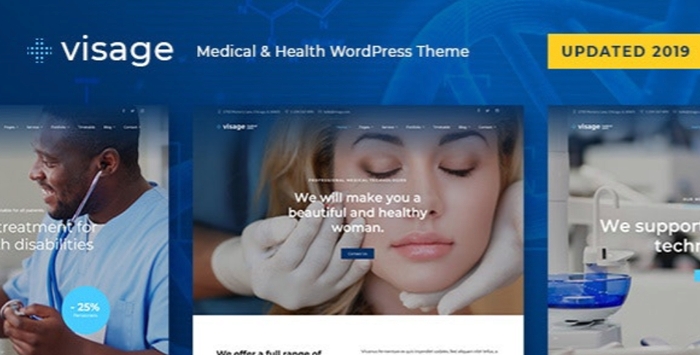 Visage – Medical & Health WordPress Theme 1.6