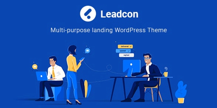 Leadcon – Multipurpose Landing WordPress Theme 1.0