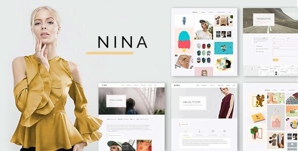Nina – A Minimal and Creative Portfolio 1.0.2