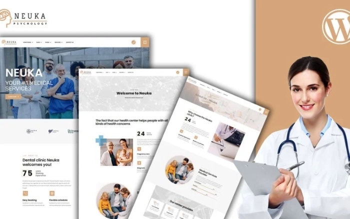 Nueka Therapy Practice WordPress Theme 1.1.0