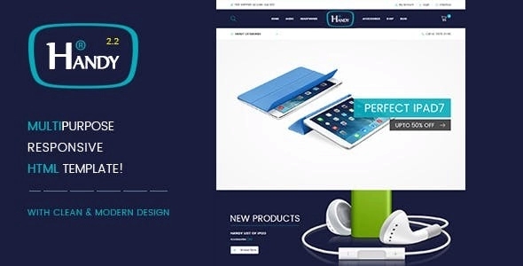 Handy Shop - Digital RTL Responsive WooComerce 2.2