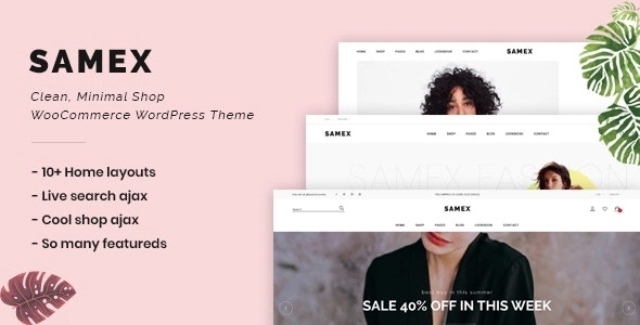 Samex – Clean, Minimal Shop WooCommerce 1.8