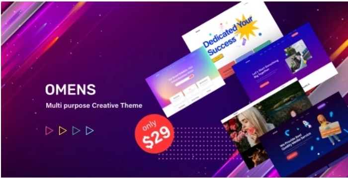 Omens – Multipurpose Creative WP Theme 1.0.0