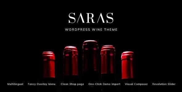 Saras – Wine WordPress Theme 1.6