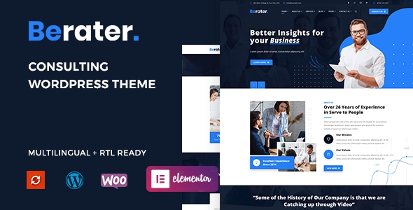 Berater – Consulting WordPress Theme 1.0.1