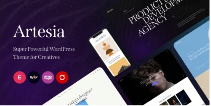 Artesia – WordPress Theme for Creatives 1.13.0