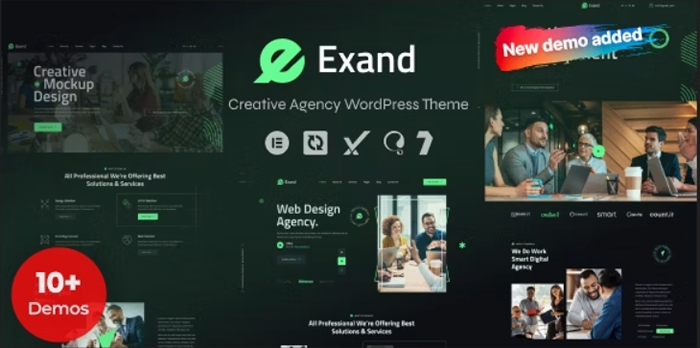 Exand – Creative Agency WordPress Theme 1.0.5