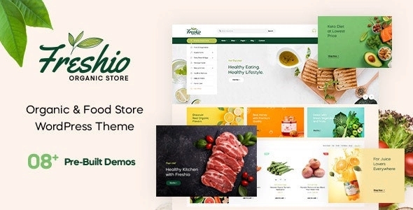 Freshio – Organic & Food Store WordPress Theme 2.2.0