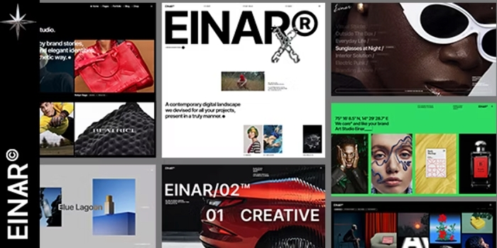 Einar – Design Agency WordPress Theme 1.0