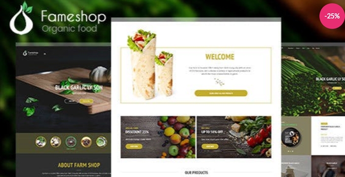 Fameshop – Organic Bio WooCommerce WordPress Theme 1.1.8