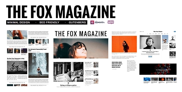 The Fox – Minimal WordPress Blog Magazine Theme 5.5.4.1