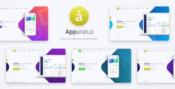 Apparatus – A Multi-Purpose One-Page Portfolio and App Landing Theme 5.1.0