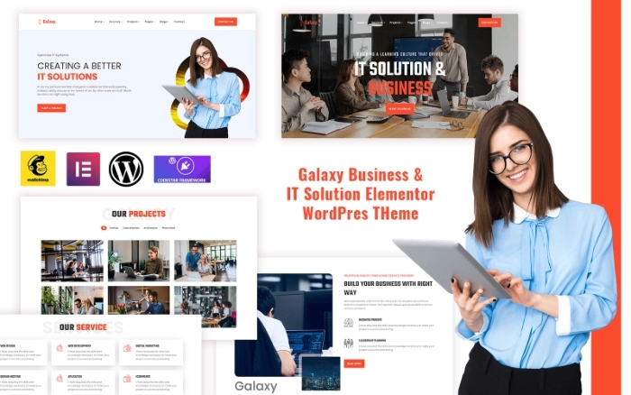 GalaxyPro – Consulting and IT WordPress Theme 1.0.0