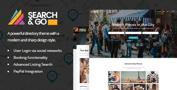 Search & Go – Modern & Smart Directory Theme 2.5