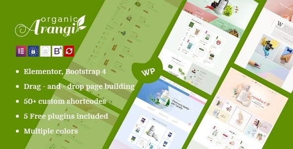 Arangi β Organic WooCommerce 2.0.0