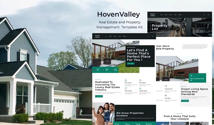Hovenvalley – Real Estate and Property Management Template Kit 1.0.0