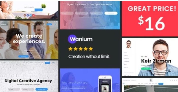 Wanium – A Elegant Multi-Concept Theme 1.8.1