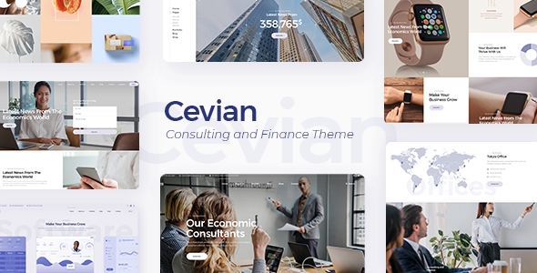 Cevian – Creative Agency and Startup Theme 1.1