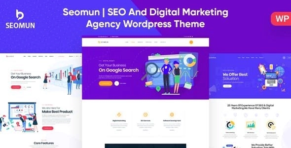 Seomun – Seo Digital Marketing WordPress Theme 1.0.9