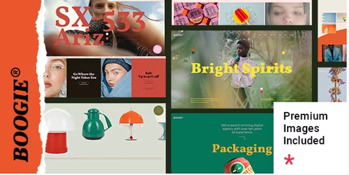 Boogie – Design Agency and Portfolio Theme 1.0