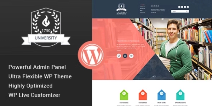 Lacero – Education & University WordPress Theme 1.3.2