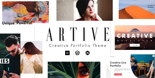 Artive – Creative Portfolio Theme 1.0.0
