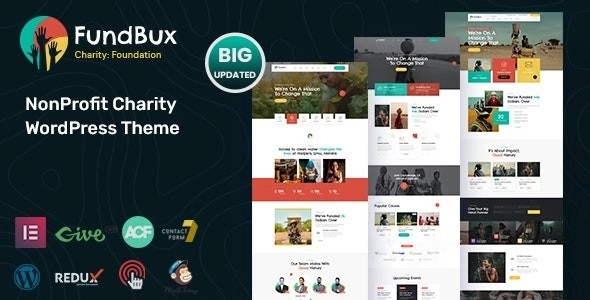 Fundbux – Charity & Fundraise WordPress Theme 1.1.1