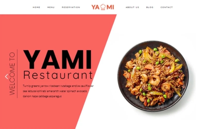 Yami – Foods & Restaurant WordPress Theme 1.1.0