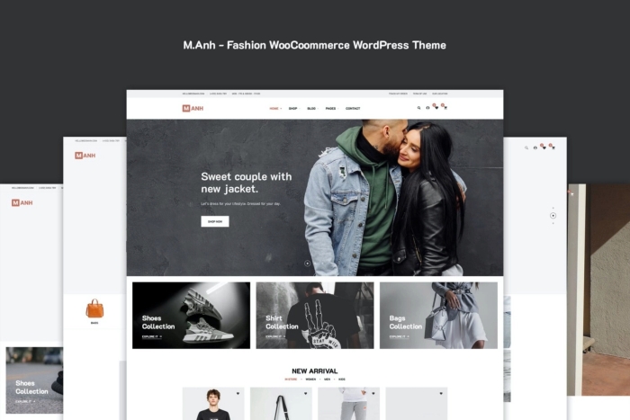 M.Anh – Fashion WooCoommerce WP Theme 1.0
