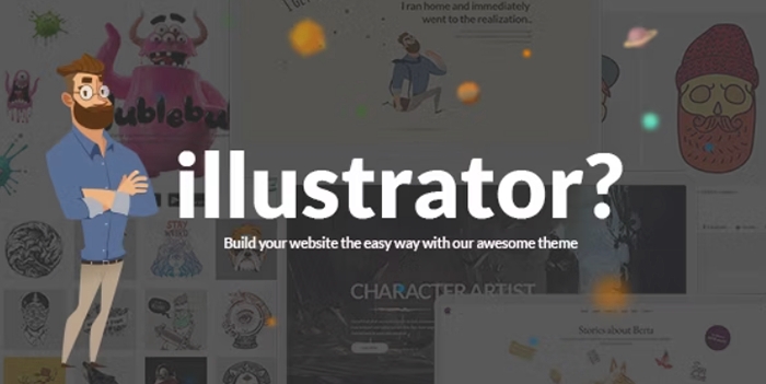 Illustrator - Illustration & Artist Portfolio 1.7