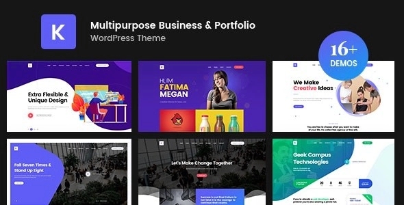 Kriativ – Creative Portfolio WordPress Theme 1.0.3