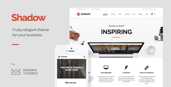 Shadow WordPress Theme 1.7.0
