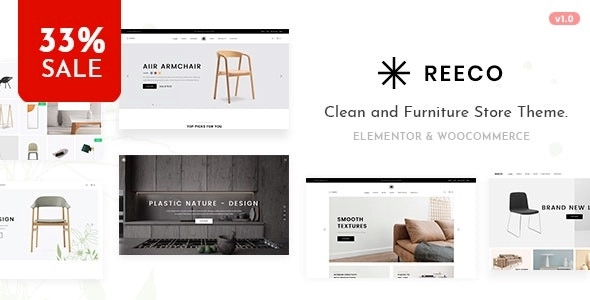 Reeco - Furniture WooCommerce WP Theme 1.0.1