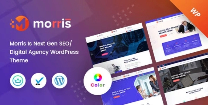 Morris – WordPress Theme for Digital Agency 1.1