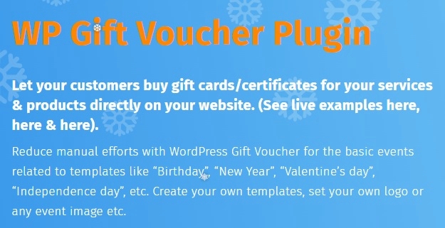 Gift Cards Pro - WP Gift Voucher Plugin 4.2.8
