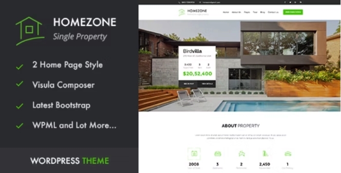 HOME ZONE – Single Property Real Estate 1.6