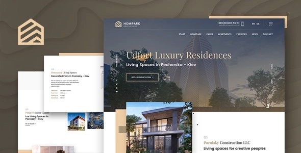 Hompark – Real Estate & Luxury Homes Theme 1.1.2