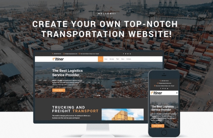 Itiner – Transportation Multipurpose Minimal 1.0.0