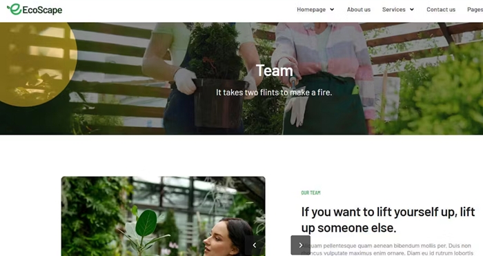 EcoScape – Gardening & Landscape Elementor Pro Template Kit 1.0.0