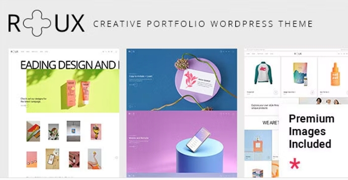 Roux – Animated and Fullscreen Portfolio Theme 1.0