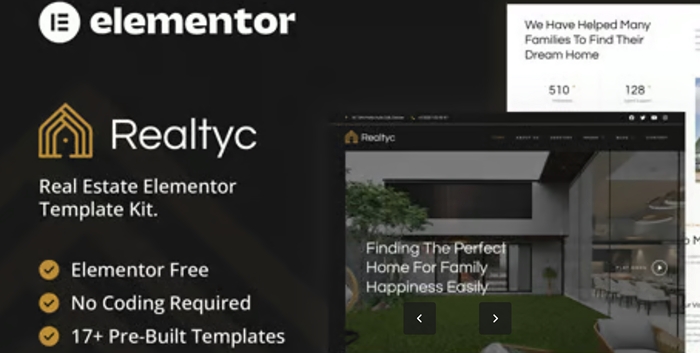 Realtyc - Real Estate Elementor Template Kit 1.0.0