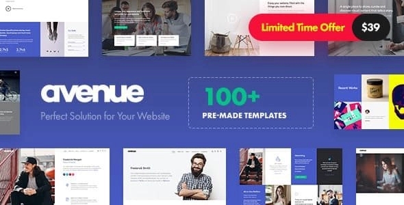 Avenue – Creative Multi-Purpose WordPress Theme 1.2.1