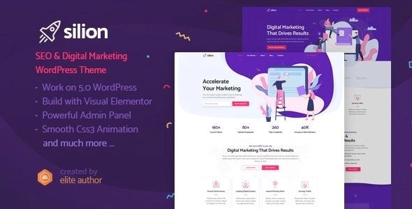 Silion – Digital Marketing WordPress Theme 1.0.